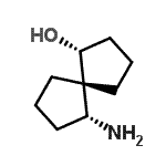 CAS#: 575342-84-6， (1R,5R,6R)-6-Aminospiro[4.4]Nonan-1-Ol