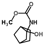 CAS 登录号：57722-23-3， 甲基(2-羟基双环[2.2.1]庚-2-基)氨基甲酸酯
