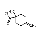 CAS 登录号：57738-82-6， 1-甲基-4-亚甲基环己烷羰基氯化物
