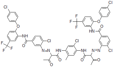CAS#: 57971-97-8， Pigment Yellow 128
