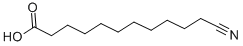 structure of CAS# 5810-18-4, 11-Cyano-Undecanoic Acid;Nsc59854;Undecanoic Acid, 11-Cyano-