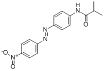 结构式 CAS# 58142-15-7, 分散橙 3 甲基丙烯酰胺