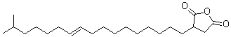 结构式 CAS# 58239-72-8, 3-(16-甲基-10-十七碳烯-1-基)二氢-2,5-呋喃二酮
