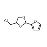 CAS 登录号：58403-04-6， 4-(氯甲基)-2-(2-呋喃基)-1,3-二氧戊环