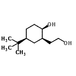 CAS 登录号：586977-45-9， (1R,2R,4S)-2-(2-羟基乙基)-4-(2-甲基-2-丙基)环己醇