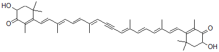 CAS#: 58720-65-3， 15,15'-Didehydroastaxanthin