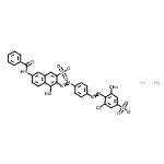 CAS#: 5873-23-4， Disodium 7-(Benzoylamino)-3-({4-[(2-Chloro-6-Methyl-4-Sulfonatophenyl)Diazenyl]Phenyl}Diazenyl)-4-Hydroxy-2-Naphthalenesulfonate