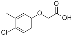 结构式 CAS# 588-20-5, (4-氯-3-甲基-苯氧基)-乙酸