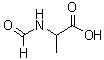 结构式 CAS# 5893-10-7, N-甲酰基-DL-丙氨酸