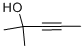 structure of CAS# 590-38-5, 2-Methyl-3-Pentyn-2-Ol;2-Methyl-3-Pentyn-2-Ol;3-Pentyn-2-Ol, 3-Methyl-;3-Pentyn-2-Ol, 2-Methyl-