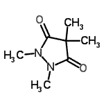 CAS 登录号：59012-31-6， 1,2,4,4-四甲基-3,5-吡唑烷二酮