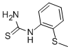 structure of CAS# 59084-10-5, 1-[2-(Methylthio)Phenyl]-2-Thiourea;1-[2-(METHYLTHIO)PHENYL]-2-THIOUREA