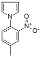 structure of CAS# 59194-20-6, 1-(4-Methyl-2-Nitrophenyl)-1H-Pyrrole;1-(4-METHYL-2-NITROPHENYL)-1H-PYRROLE