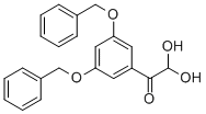 structure of CAS# 59229-14-0, 3,5-Dibenzyloxyphenylglyoxal Hydrate;3,5-DIBENZYLOXYPHENYLGLYOXAL HYDRATE, 95+%;3,5-Dibenzyloxyphenylglyoxal Hydrate 95%;3,5-DIBENZYLOXYPHENYLGLYOXAL HYDRATE