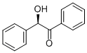 结构式 CAS# 5928-66-5, (R)-(-)-安息香