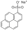 结构式 CAS# 59323-54-5, 芘-1-磺酸钠