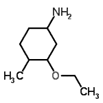 CAS 登录号：59477-70-2， 3-乙氧基-4-甲基环己烷胺