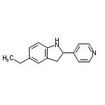 CAS#: 594817-06-8， 5-Ethyl-2-(4-Pyridinyl)Indoline