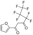 CAS 登录号：595-26-6， 4,4,5,5,6,6,6-七氟-1-(2-呋喃基)己烷-1,3-二酮