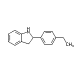 CAS#: 595548-92-8， 2-(4-Ethylphenyl)Indoline
