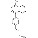 CAS#: 59581-78-1， 2-(4-Butylbenzoyl)Benzoic Acid