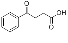 structure of CAS# 59618-44-9, 4-(3-Methylphenyl)-4-Oxobutyric Acid;4-(3-METHYLPHENYL)-4-OXOBUTYRIC ACID