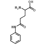 structure of CAS# 5963-60-0, N-Phenylglutamine;2-amino-5-oxo-5-(phenylamino)pentanoicacid;DL-Glutamic acid γ-anilide;DL-GLUTAMICACIDGAMMA-ANILIDE