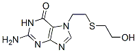 CAS#: 5966-31-4， 2-Amino-1,7-Dihydro-7-(2-((2-Hydroxyethyl)Thio)Ethyl)-6H-Purin-6-One