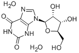 结构式 CAS# 5968-90-1, 黄苷二水合物