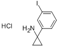 CAS#: 597561-47-2， 1-(3-Iodophenyl)-Cyclopropanamine Hydrochloride