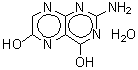 structure of CAS# 5979-01-1, Xanthopterin Monohydrate;XANTHOPTERIN MONOHYDRATE  97%;Xanthopterin Monohydrate,97%;2-Aminopteridine-4,6-Diol