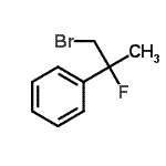 CAS 登录号：59974-27-5， (1-溴-2-氟-2-丙基)苯
