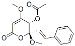CAS#: 60037-33-4， (5S,6S)-5-Acetoxy-5,6-Dihydro-4,6-Dimethoxy-6-[(E)-2-Phenylethenyl]-2H-Pyran-2-One
