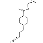 CAS#: 602268-68-8， Ethyl 1-(3-isocyanopropyl)-4-piperidinecarboxylate