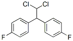 structure of CAS# 603-55-4, 1,1'-(2,2-Dichloroethylidene)Bis[4-Fluorobenzene];1-[2,2-Dichloro-1-(4-Fluorophenyl)Ethyl]-4-Fluoro-Benzene;Benzene, 1,1'-(2,2-Dichloroethylidene)Bis[4-Fluoro-;Dfdd
