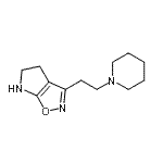 CAS 登录号：603067-38-5， 3-[2-(1-哌啶基)乙基]-5,6-二氢-4H-吡咯并[3,2-d][1,2]恶唑