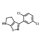 CAS 登录号：603067-80-7， 3-(2,5-二氯苯基)-5,6-二氢-4H-吡咯并[3,2-d][1,2]恶唑