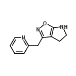 CAS 登录号：603068-07-1， 3-(2-吡啶基甲基)-5,6-二氢-4H-吡咯并[3,2-d][1,2]恶唑