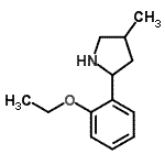 CAS#: 603068-20-8， 2-(2-Ethoxyphenyl)-4-methylpyrrolidine