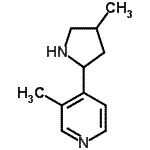 CAS#: 603089-87-8， 3-Methyl-4-(4-methyl-2-pyrrolidinyl)pyridine