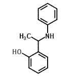 CAS 登录号：60399-07-7， 2-(1-苯胺基乙基)苯酚