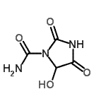 CAS#: 60431-35-8， 5-Hydroxy-2,4-Dioxo-1-Imidazolidinecarboxamide
