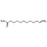 CAS 登录号：60437-21-0， 12-十三碳烯-2-酮