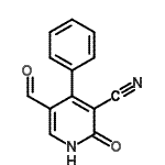 CAS#: 604759-80-0， 5-Formyl-2-oxo-4-phenyl-1,2-dihydro-3-pyridinecarbonitrile