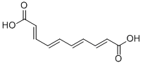 CAS 登录号：6048-86-8， 癸-2,4,6,8(E,E,E,E)-四烯二酸