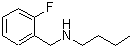 structure of CAS# 60509-33-3, N-(2-Fluorobenzyl)-1-Butanamine;N-(2-fluorobenzyl)-1-butanamine;N-(2-fluorobenzyl)butan-1-amine;N-butyl-N-(2-fluorobenzyl)amine