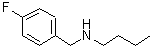 structure of CAS# 60509-35-5, N-(4-Fluorobenzyl)-1-Butanamine;N-(4-fluorobenzyl)-1-butanamine;N-butyl-N-(4-fluorobenzyl)amine;AN-465/41850943