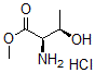 structure of CAS# 60538-18-3, D-Allothreonine Methyl ester Hydrochloride (1:1);H-D-ALLO-THR-OME HCL;H-D-Allo-Thr-Ome