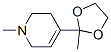 CAS#: 60553-32-4， 1,2,3,6-Tetrahydro-1-Methyl-4-(2-Methyl-1,3-Dioxolan-2-Yl)Pyridine