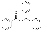 结构式 CAS# 606-86-0, 1,3,3-三苯基丙烷-1-酮